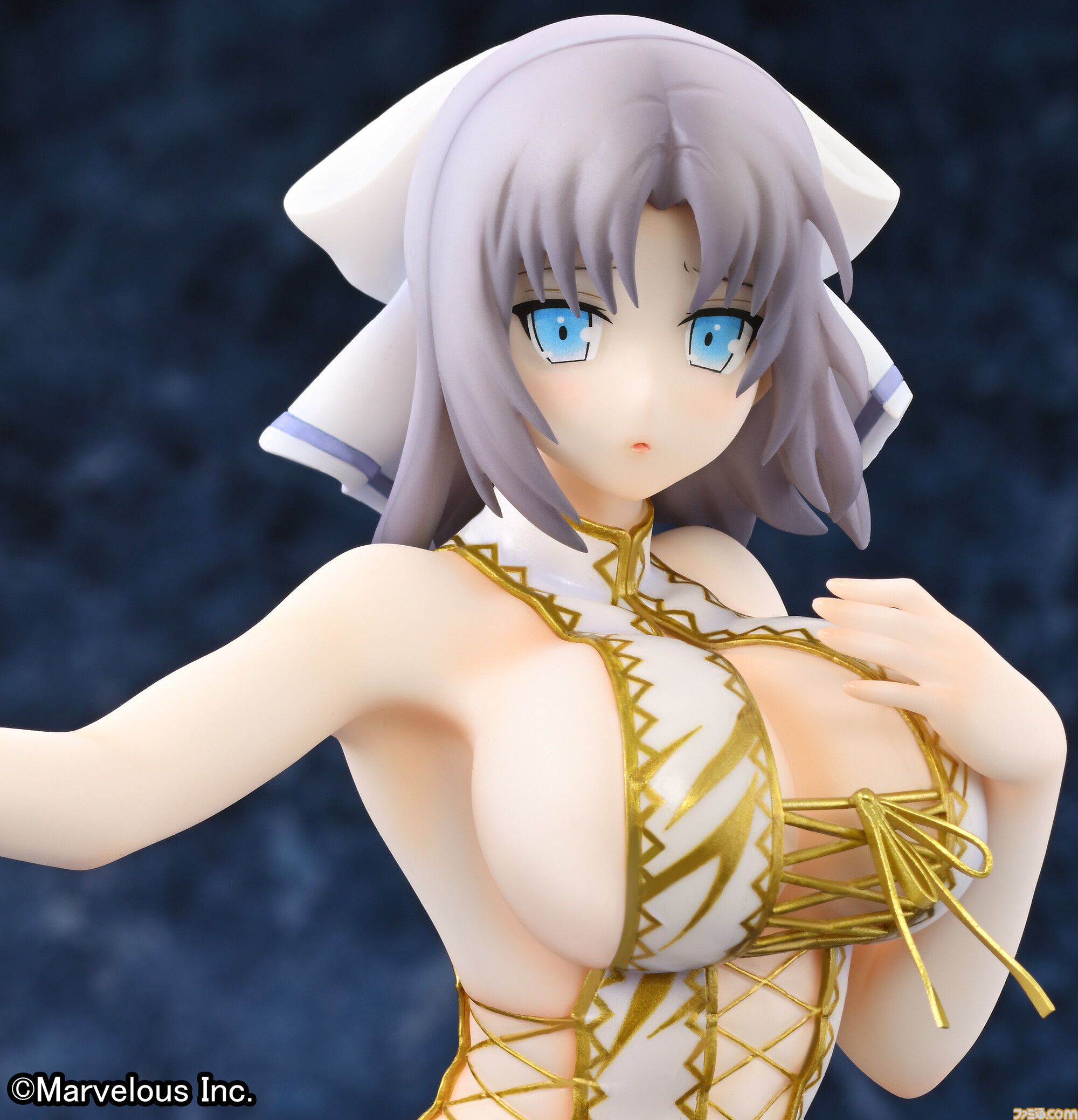 画像ページ (12/12) 『閃乱カグラNewWave Gバースト』白チャイナドレスを着た雪泉のフィギュアが登場。3Dクリスタルセットが本日（6/7）より予約開始  | ゲーム・エンタメ最新情報のファミ通.com