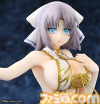 『閃乱カグラNewWave Gバースト』白チャイナドレスを着た雪泉のフィギュアが登場。3Dクリスタルセットが本日（6/7）より予約開始