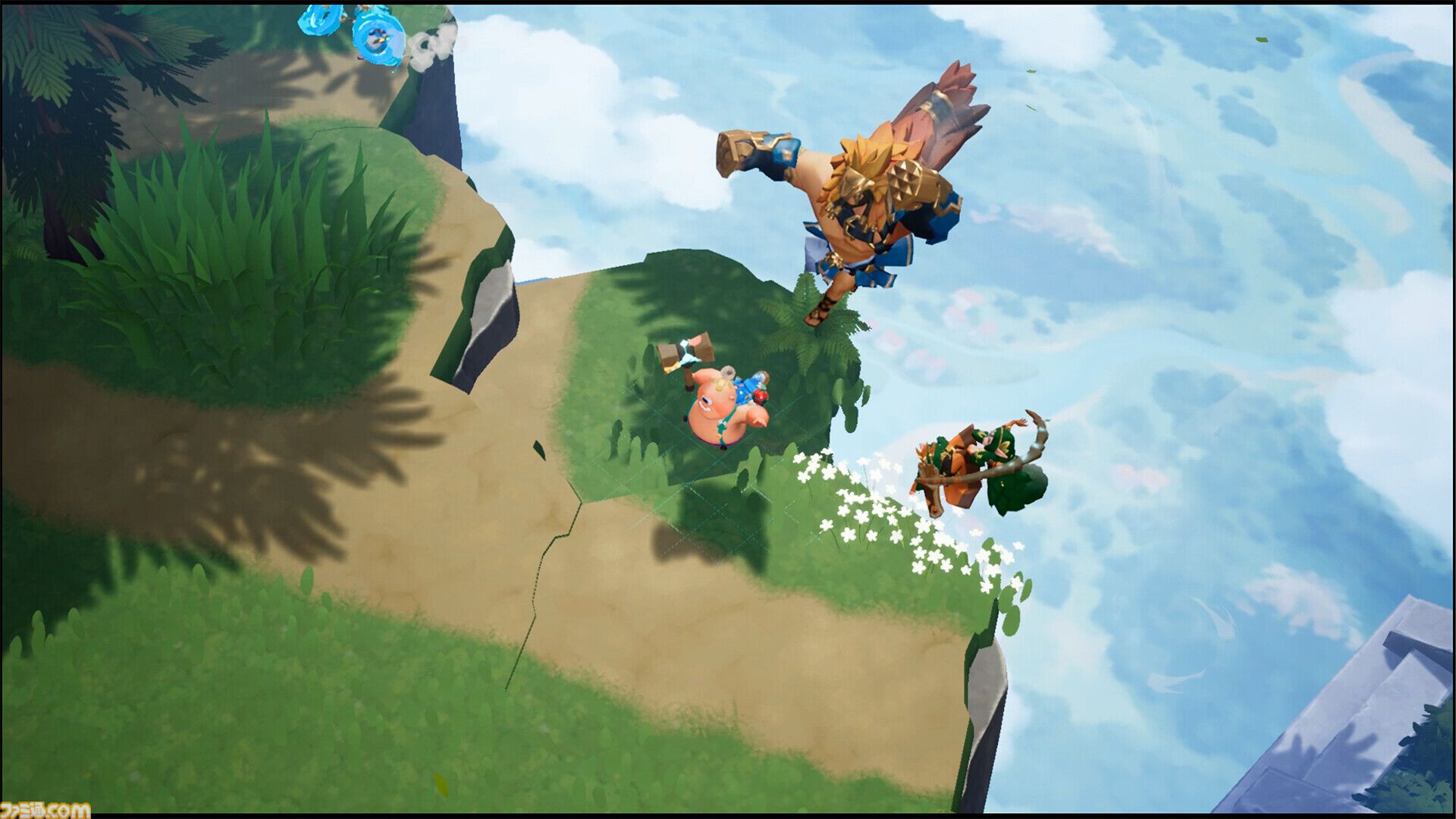 乱闘対戦アクション『バトルクラッシュ』6月27日にアーリーアクセス開始。ポセイドンやハデスなど神話モチーフのキャラがバトロワ。試合時間は約7～8分で決着