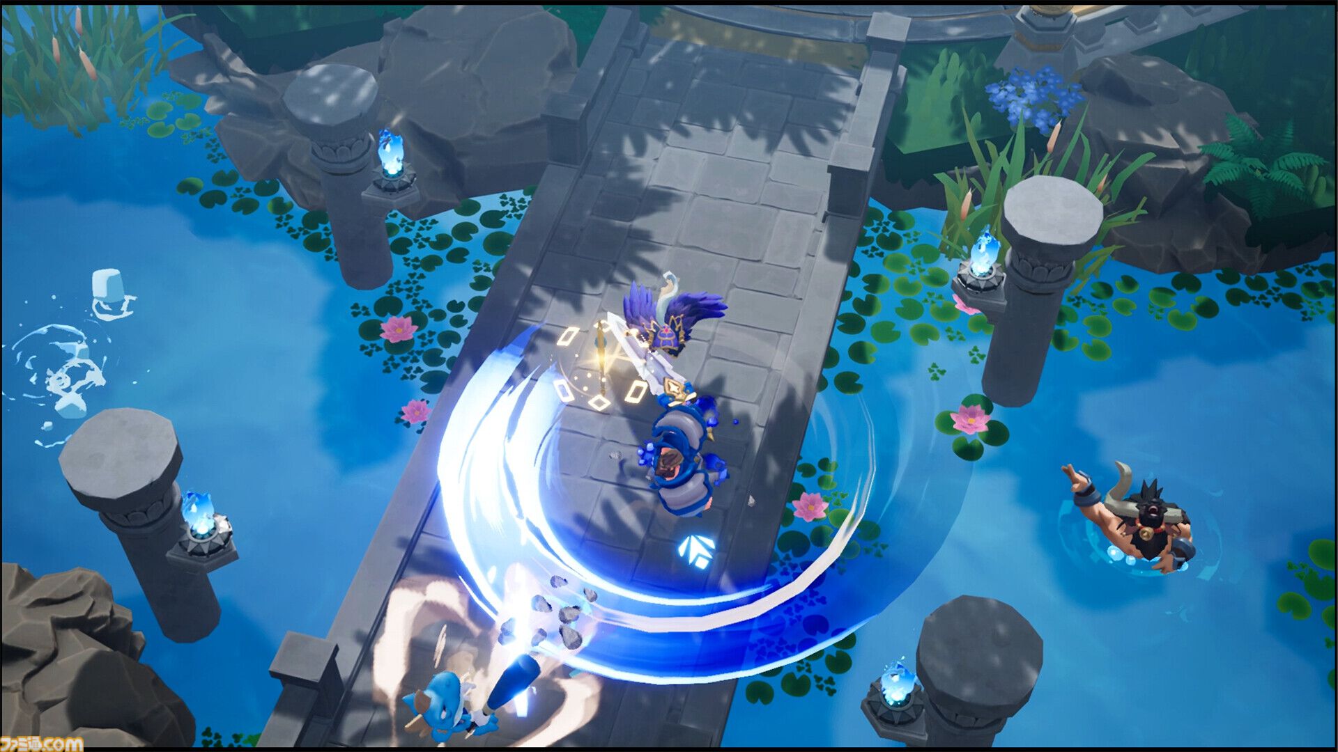 乱闘対戦アクション『バトルクラッシュ』6月27日にアーリーアクセス開始。ポセイドンやハデスなど神話モチーフのキャラがバトロワ。試合時間は約7～8分で決着
