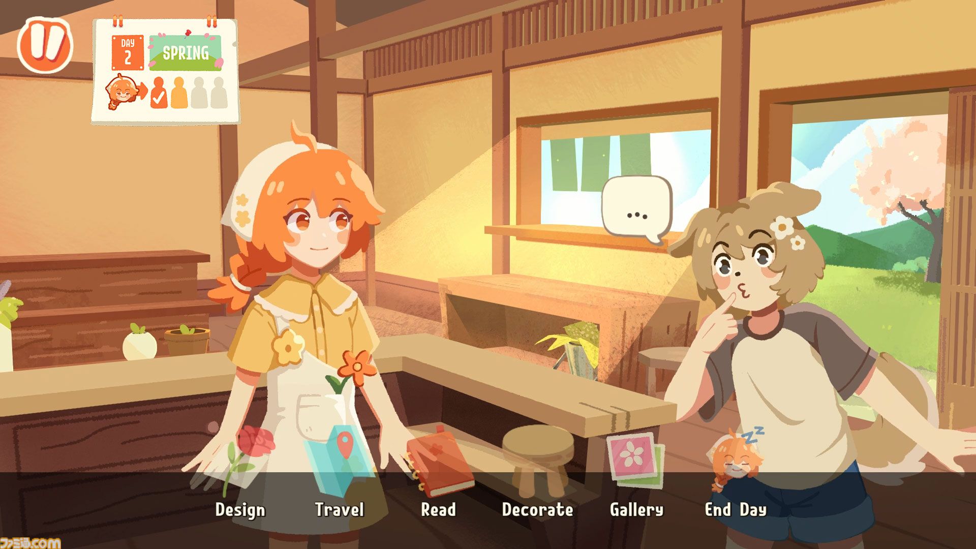 『Puni the Florist』ドジ妖精といっしょに心温まる花屋シミュ。特別なアプリで自由に花束をアレンジできる【6/8発売】