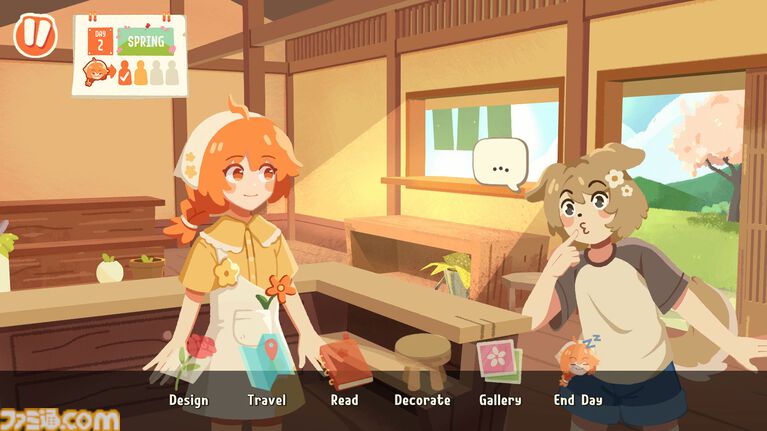 『Puni the Florist』ドジ妖精といっしょに心温まる花屋シミュ。特別なアプリで自由に花束をアレンジできる【6/8発売】