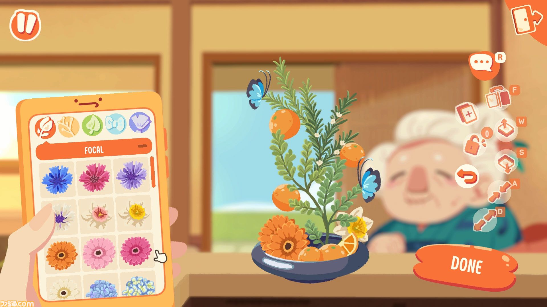 『Puni the Florist』ドジ妖精といっしょに心温まる花屋シミュ。特別なアプリで自由に花束をアレンジできる【6/8発売】