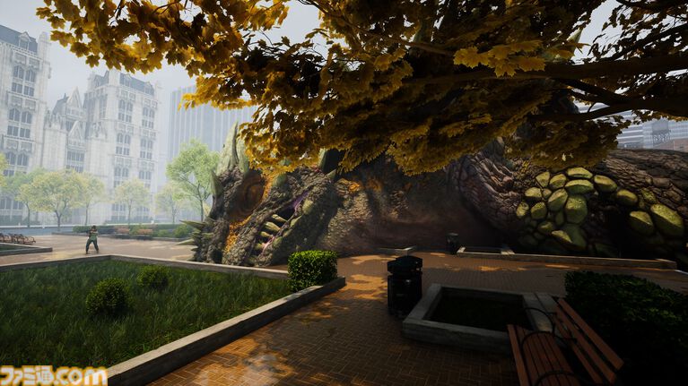 『BeastLink』怪獣や人間が大規模バトルをくり広げる、最大32人マルチ対応アクション。とある条件を満たせば怪獣になって暴れ回れる