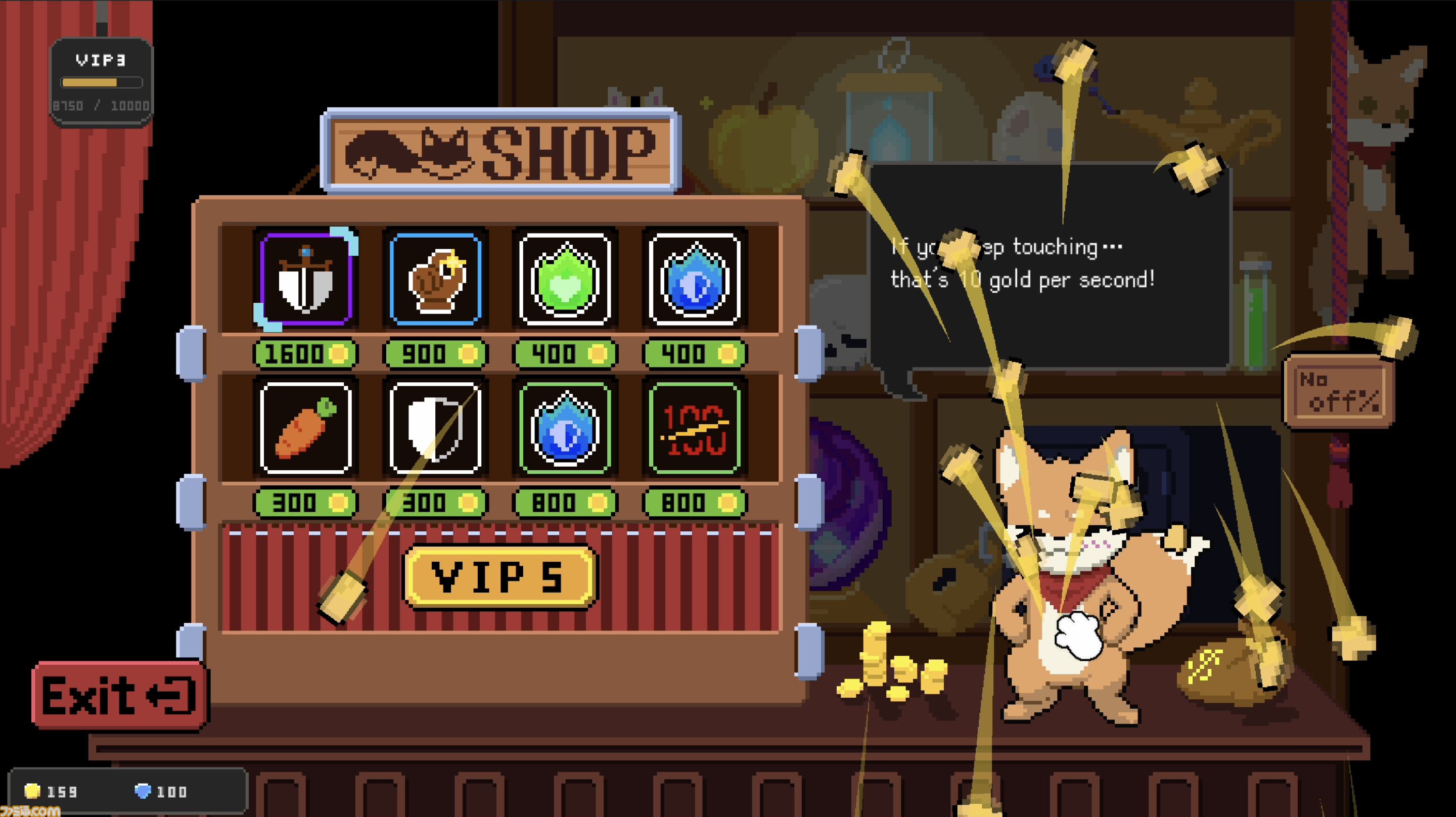 『Hoptale』けんけんぱ×スロットなローグライト戦略ゲーム。ローグライト要素の全面再構築や宝物システムが体験版アップデートで実装