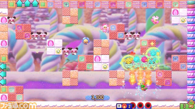 『バブルボブル シュガーダンジョン ブースト』新たなボーナスステージやアイテムなど新要素が公開。初代の“ちゃっくんハート”がリバイバル登場