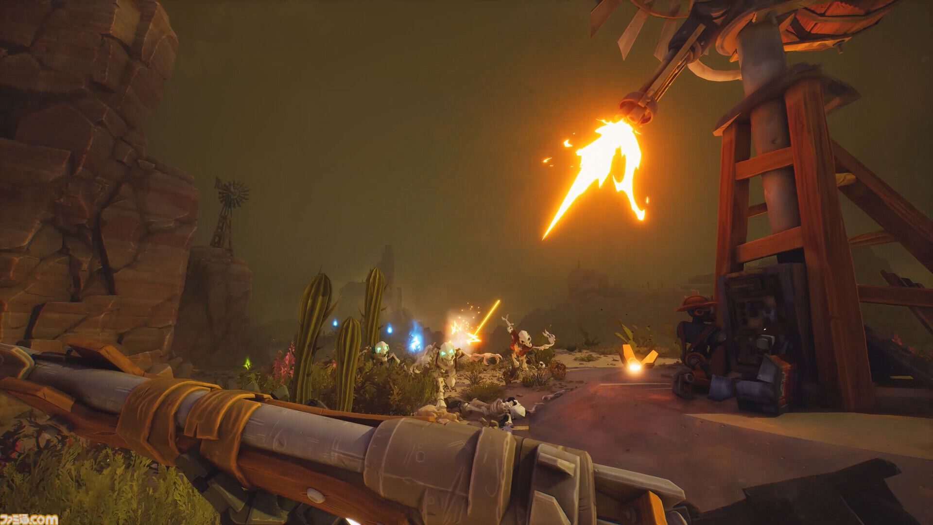 『Far Far West』ロボットカウボーイが暴れまわるシューターが50万本のセールスを記録。Steamのレビューは2万件超えの圧倒的好評を獲得中。世界中でカウボーイの銃と呪文が飛び交う