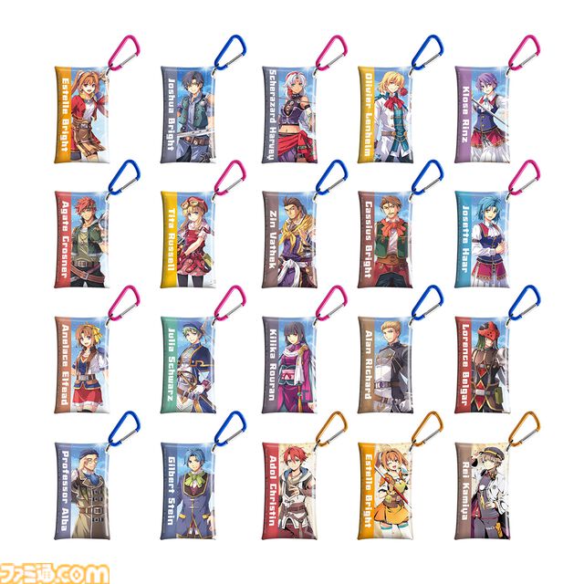 『空の軌跡 the 1st』ファンミーティングで販売されたグッズの事後通販が開始。アクリルスタンドやぬいぐるみキーホルダーなどがラインアップ