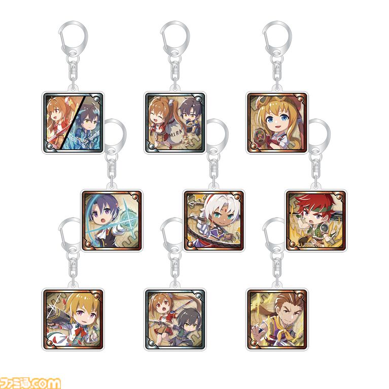 『空の軌跡 the 1st』ファンミーティングで販売されたグッズの事後通販が開始。アクリルスタンドやぬいぐるみキーホルダーなどがラインアップ