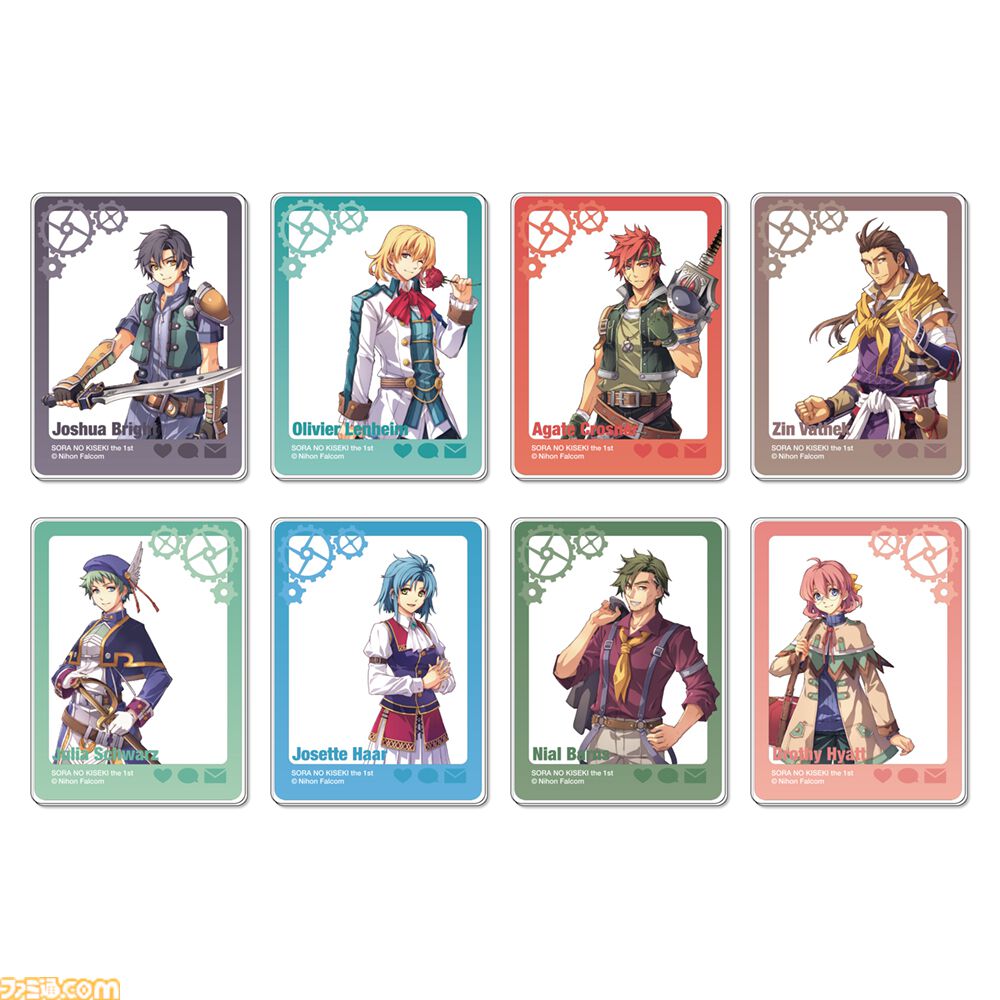 『空の軌跡 the 1st』ファンミーティングで販売されたグッズの事後通販が開始。アクリルスタンドやぬいぐるみキーホルダーなどがラインアップ