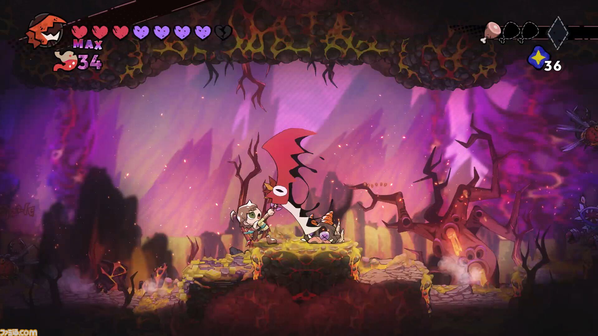 『GOBBLE（ガブル）』倒した敵を捕食して能力を手に入れる2D横スクロールアクション。捕食システムや敵キャラクターの最新情報が公開