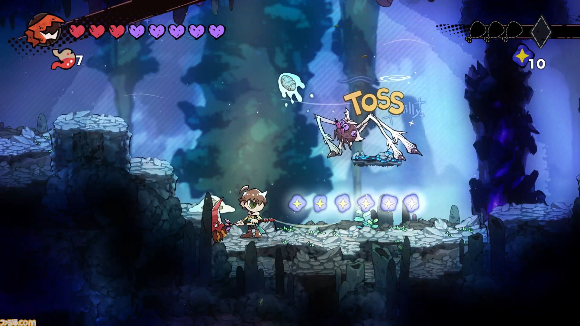 『GOBBLE（ガブル）』倒した敵を捕食して能力を手に入れる2D横スクロールアクション。捕食システムや敵キャラクターの最新情報が公開