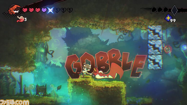 『GOBBLE(ガブル)』倒した敵を捕食して能力を手に入れる2D横スクロールアクション。捕食システムや敵キャラクターの最新情報が公開
