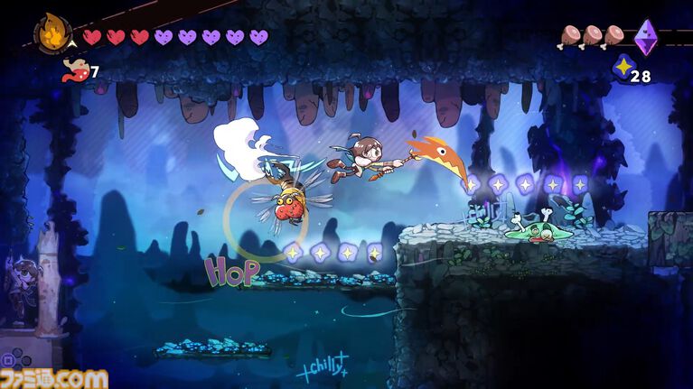『GOBBLE(ガブル)』倒した敵を捕食して能力を手に入れる2D横スクロールアクション。捕食システムや敵キャラクターの最新情報が公開