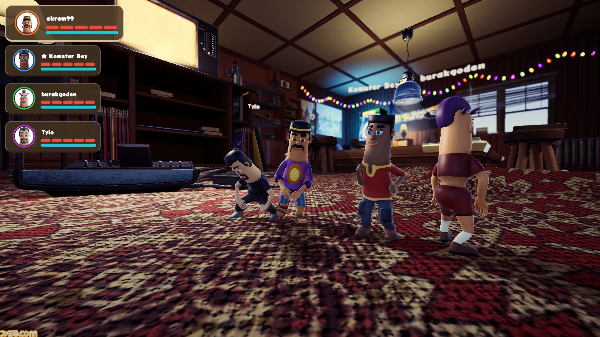 『BAIT BALL PARTY』順番無視の妨害ありビリヤード。最大6人で遊べるわちゃわちゃパーティーゲームのSteamストアページがオープン