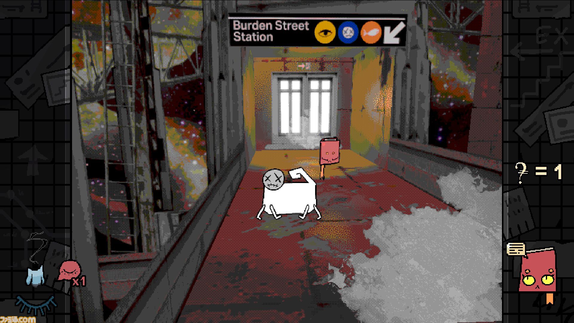 『Burden Street Station』奇妙な世界で人格を収集していく変身アドベンチャーが5月21日にSteamで発売。会話中に姿を変えれば新たな選択肢が生まれる