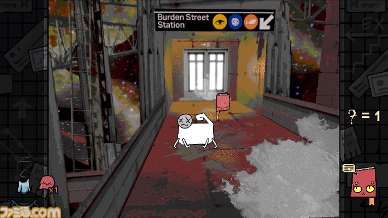 『Burden Street Station』奇妙な世界で人格を収集していく変身アドベンチャーが5月21日にSteamで発売。会話中に姿を変えれば新たな選択肢が生まれる