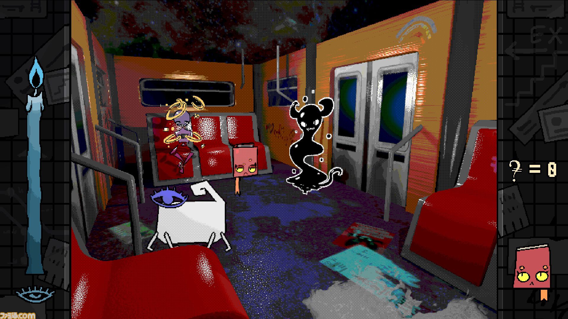 『Burden Street Station』奇妙な世界で人格を収集していく変身アドベンチャーが5月21日にSteamで発売。会話中に姿を変えれば新たな選択肢が生まれる