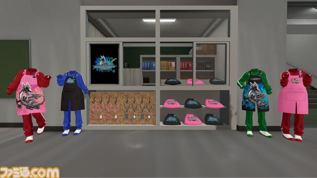『家庭科のドラゴン』がVRChatに進出。アバターに着せて使えるエプロン&ジャージやナップサックを販売。“あのころ”の学校を模したワールドも展開