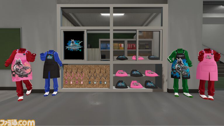 『家庭科のドラゴン』がVRChatに進出。アバターに着せて使えるエプロン&ジャージやナップサックを販売。“あのころ”の学校を模したワールドも展開