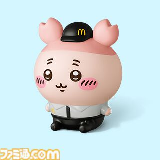 『ちいかわ』マクドナルド“ハッピーセット”が5月15日発売。クルー姿のハチワレやうさぎのフィギュアがおまけに。転売対策で購入制限アリ、メルカリやヤオフク＆フリマは出品禁止を発表
