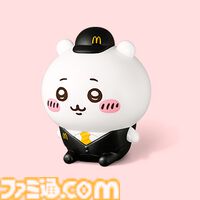 『ちいかわ』マクドナルド“ハッピーセット”が5月15日発売。クルー姿のハチワレやうさぎのフィギュアがおまけに。転売対策で購入制限アリ、メルカリやヤオフク＆フリマは出品禁止を発表