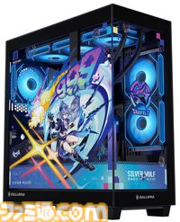 『崩壊：スターレイル』銀狼LV.999モデルのゲーミングPCがガレリアより発売。限定デザインのケースに加えオリジナルマウスカーソルやコントローラースタンドが付属