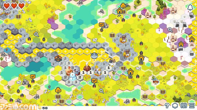『Dungeon Sweeper Plus』まったり遊べるマインスイーパー風世界開拓ゲーム、Steamで2026年配信。どんどん賑やかになる世界を楽しむチルなタイトル