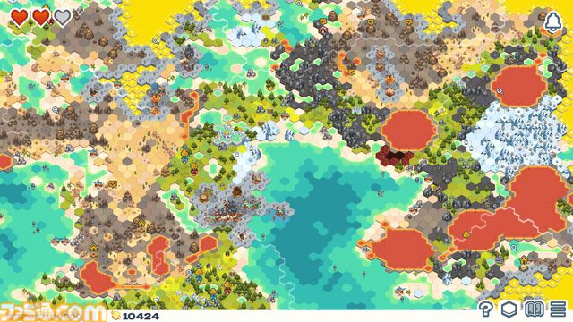 『Dungeon Sweeper Plus』まったり遊べるマインスイーパー風世界開拓ゲーム、Steamで2026年配信。どんどん賑やかになる世界を楽しむチルなタイトル