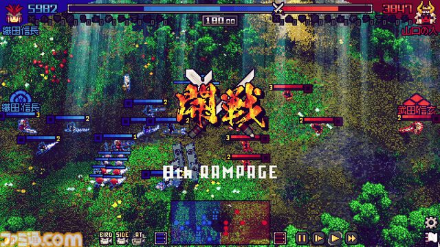 『サムライブリンガー 乱』ドット絵3Dサムライで戦うデッキ構築型オートバトラーが2026年発売。最強の軍団を組み上げ、目指すは天下統一