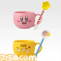 『星のカービィ』一番くじが本日（5/9）発売。カービィ柄マグカップとスターロッド型スプーンのセットがかわいい