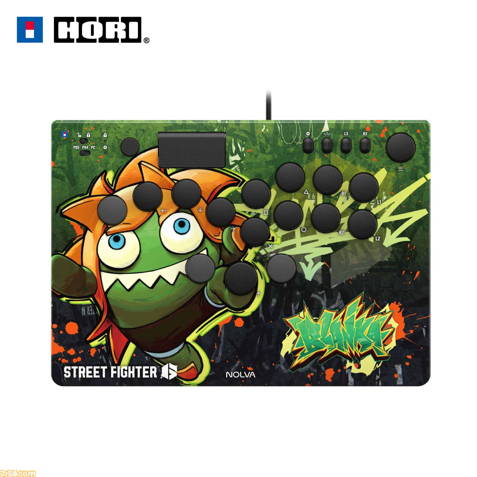 ホリ】『スト6』デザインのレバーレスコントローラー第2弾がAmazonで