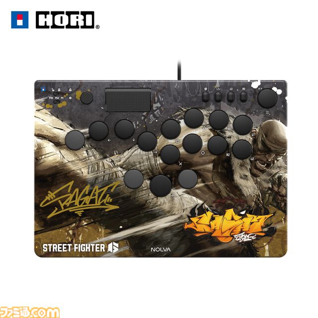 【ホリ】『スト6』デザインのレバーレスコントローラー第2弾がAmazonで予約開始。リュウ、ケン、ジュリ、エド、A.K.I.など10キャラ分