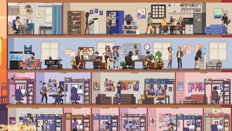 『アイドルマネージャー: Virtual Venture』アイドルの表と裏を描く育成＆経営シミュ最新作。次の舞台はバーチャル系事務所【2027年発売】