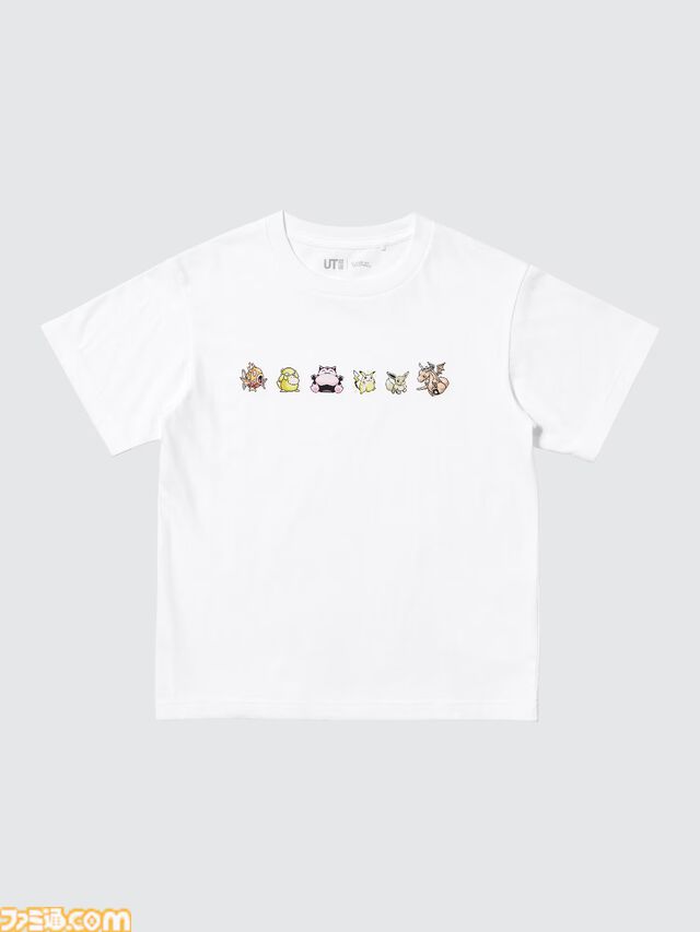 『ポケモン』ユニクロUT新作が7月下旬発売。ドット絵のゲンガー、ミュウツー、初代ジムリーダーの各手持ちを配したデザインなどが登場