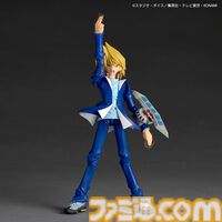 『遊戯王』城之内くんのアクションフィギュアがリボルテックより登場。アゴの再現度◎な“パーフェクト城之内”顔パーツが予約特典として付属
