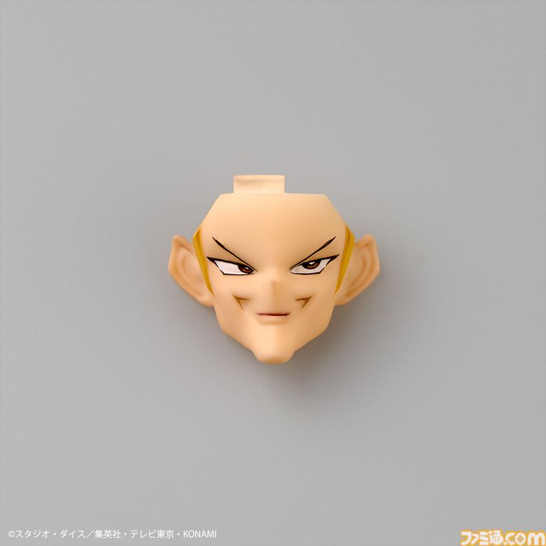 『遊戯王』城之内くんのアクションフィギュアがリボルテックより登場。アゴの再現度◎な“パーフェクト城之内”顔パーツが予約特典として付属