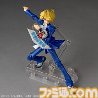 『遊戯王』城之内くんのアクションフィギュアがリボルテックより登場。アゴの再現度◎な“パーフェクト城之内”顔パーツが予約特典として付属