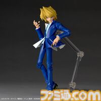 『遊戯王』城之内くんのアクションフィギュアがリボルテックより登場。アゴの再現度◎な“パーフェクト城之内”顔パーツが予約特典として付属