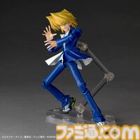 『遊戯王』城之内くんのアクションフィギュアがリボルテックより登場。アゴの再現度◎な“パーフェクト城之内”顔パーツが予約特典として付属