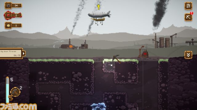 『Drill Deep』鉱山を掘り進めるほどに、狂気はその姿を覗かせる。自らの手で恐怖に接近するラヴクラフト風ローグライトクリッカー、Steamにて2026年配信
