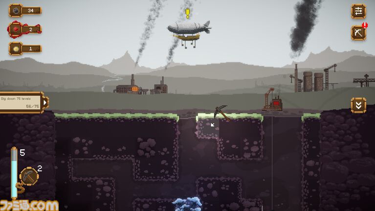『Drill Deep』鉱山を掘り進めるほどに、狂気はその姿を覗かせる。自らの手で恐怖に接近するラヴクラフト風ローグライトクリッカー、Steamにて2026年配信