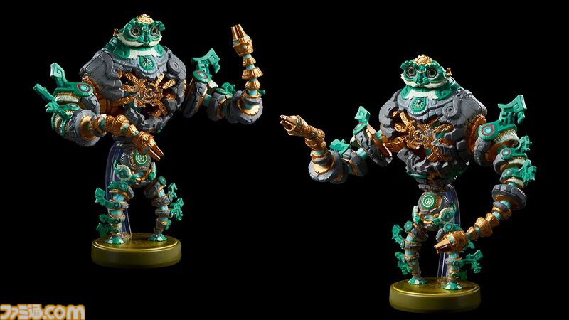 『ゼルダの伝説 ティアキン』ミネルゴーレムのamiiboが9月17日に発売。ゲーム内で使用すると夜に光る特別な“パラセールの生地”が手に入る