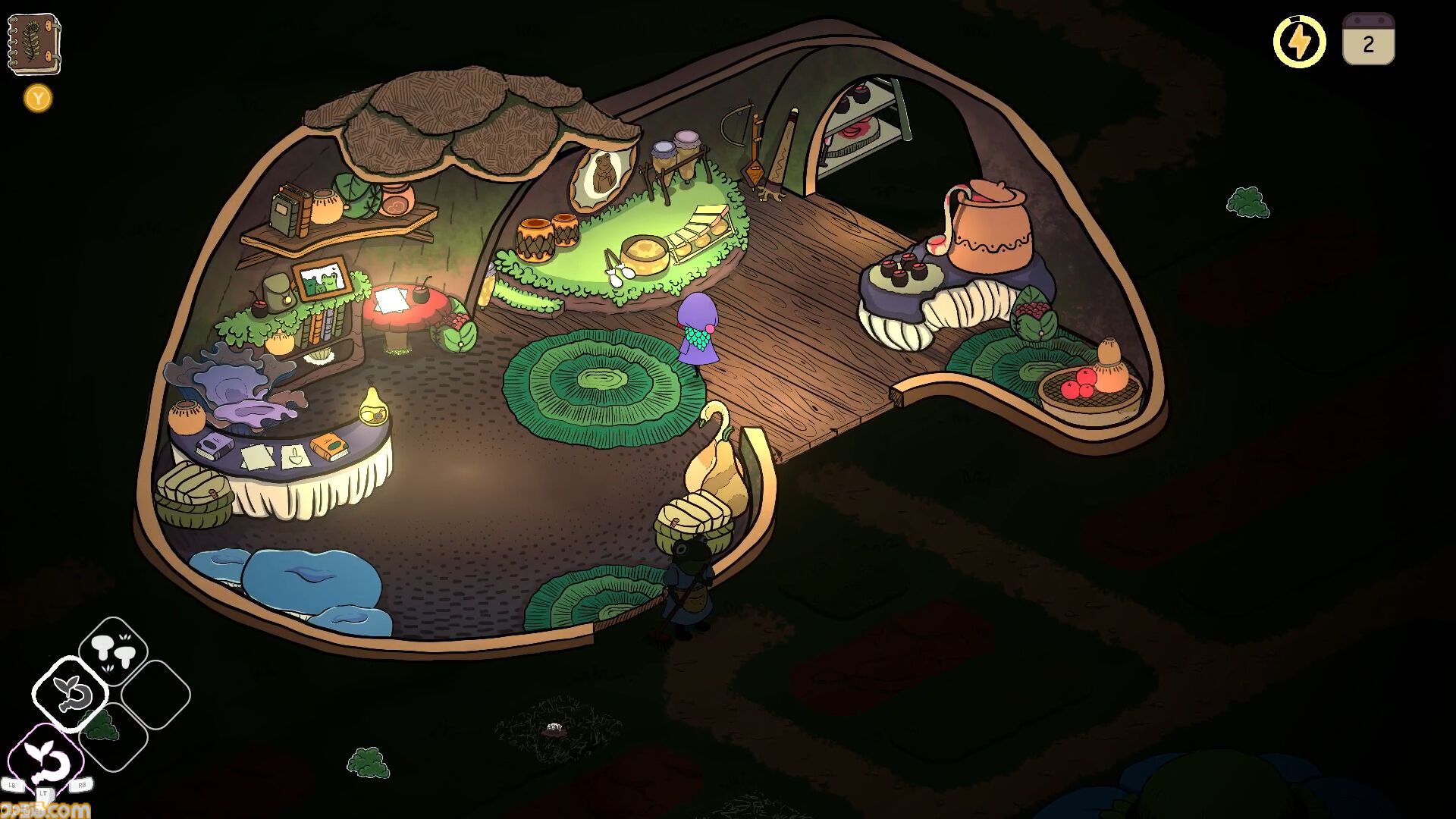 『Slumbering Woods』キノコ栽培で道を開く癒し系アドベンチャーが2027年発売予定と発表。5/22から開催のBitSummitにも出展予定