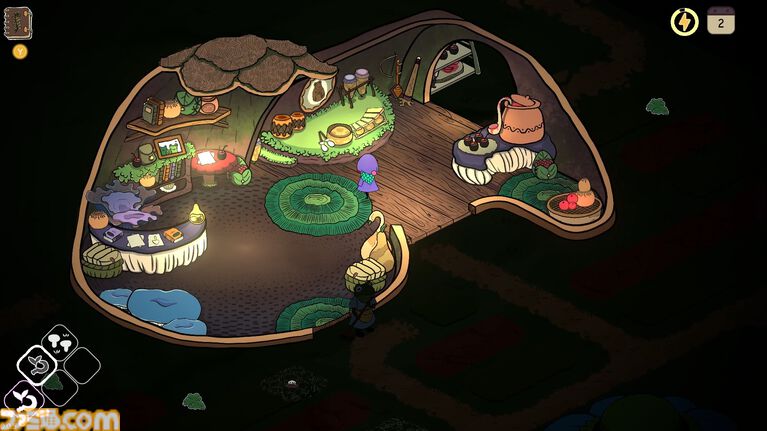 『Slumbering Woods』キノコ栽培で道を開く癒し系アドベンチャーが2027年発売予定と発表。5/22から開催のBitSummitにも出展予定