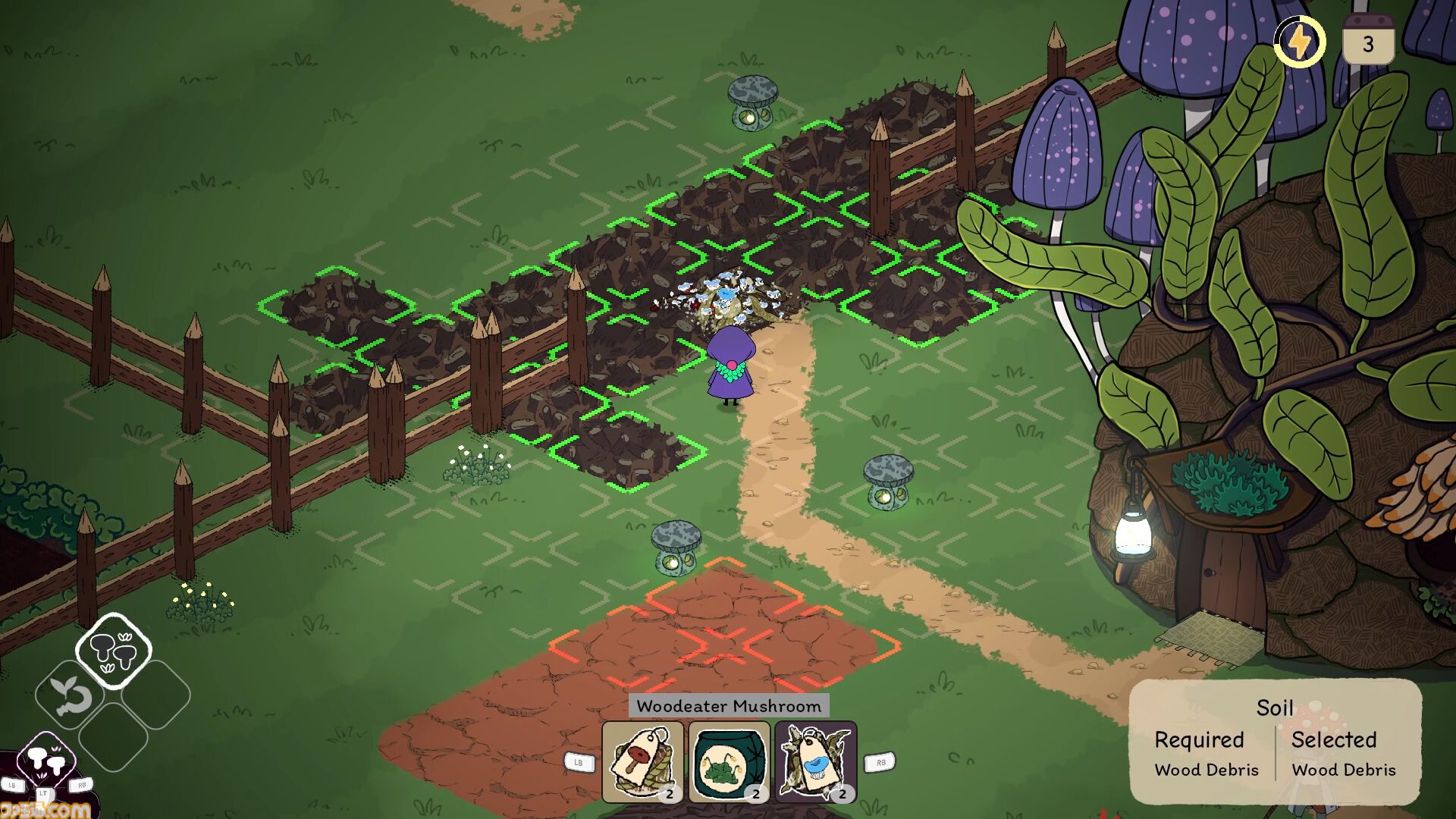 『Slumbering Woods』キノコ栽培で道を開く癒し系アドベンチャーが2027年発売予定と発表。5/22から開催のBitSummitにも出展予定