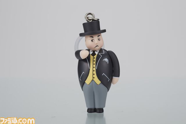『きかんしゃトーマス』トップハム・ハット卿のマスコットガチャが6月中旬に発売。一度しか登場していないハロウィン衣装も。頭と腕は可動式