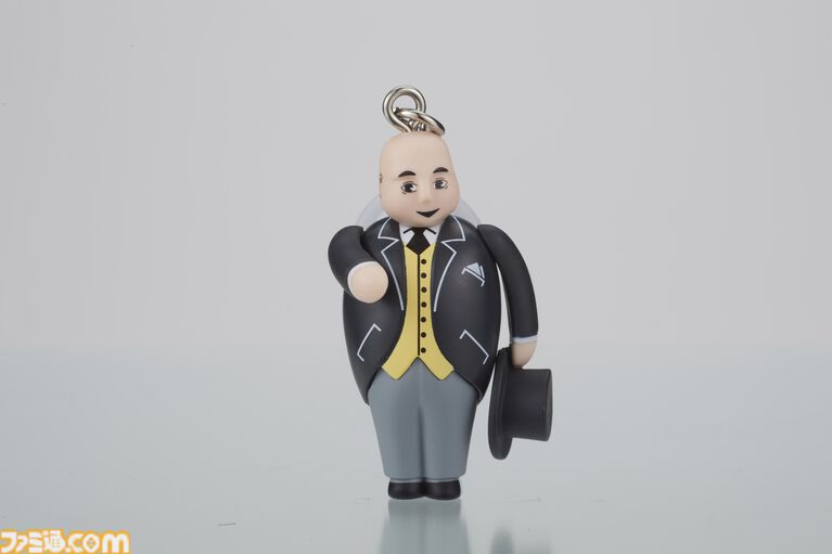『きかんしゃトーマス』トップハム・ハット卿のマスコットガチャが6月中旬に発売。一度しか登場していないハロウィン衣装も。頭と腕は可動式