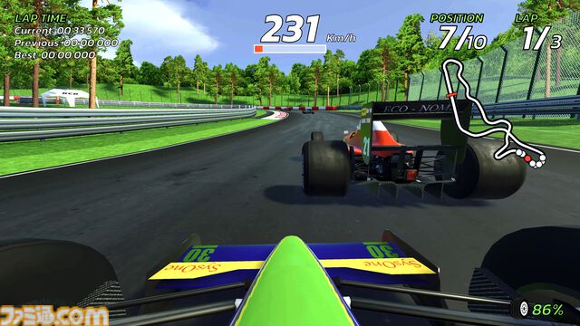 『4PGP』90年代風アーケードレースゲームのPS5/Steam版が6月11日発売。隠しマシン追加やアクセル・ブレーキのアナログ入力対応などの新要素も