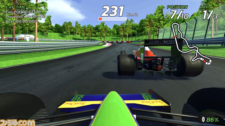 『4PGP』90年代風アーケードレースゲームのPS5/Steam版が6月11日発売。隠しマシン追加やアクセル・ブレーキのアナログ入力対応などの新要素も